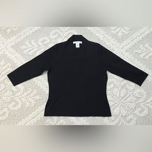 Pursuits, Ltd. Women’s Petite V-neck Sweater